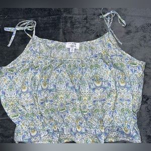 J. Crew Liberty halter top like new XL